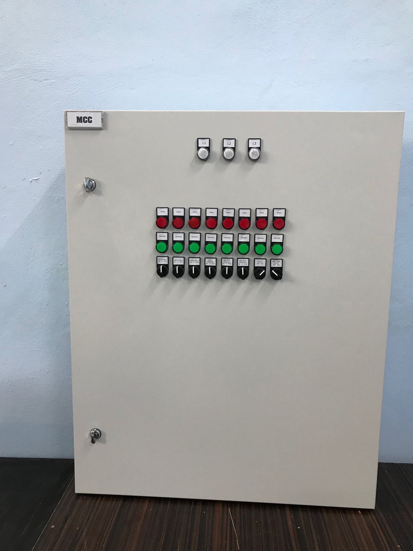 MCC pano uygulaması — Pano kabinleri ve dış görünüm